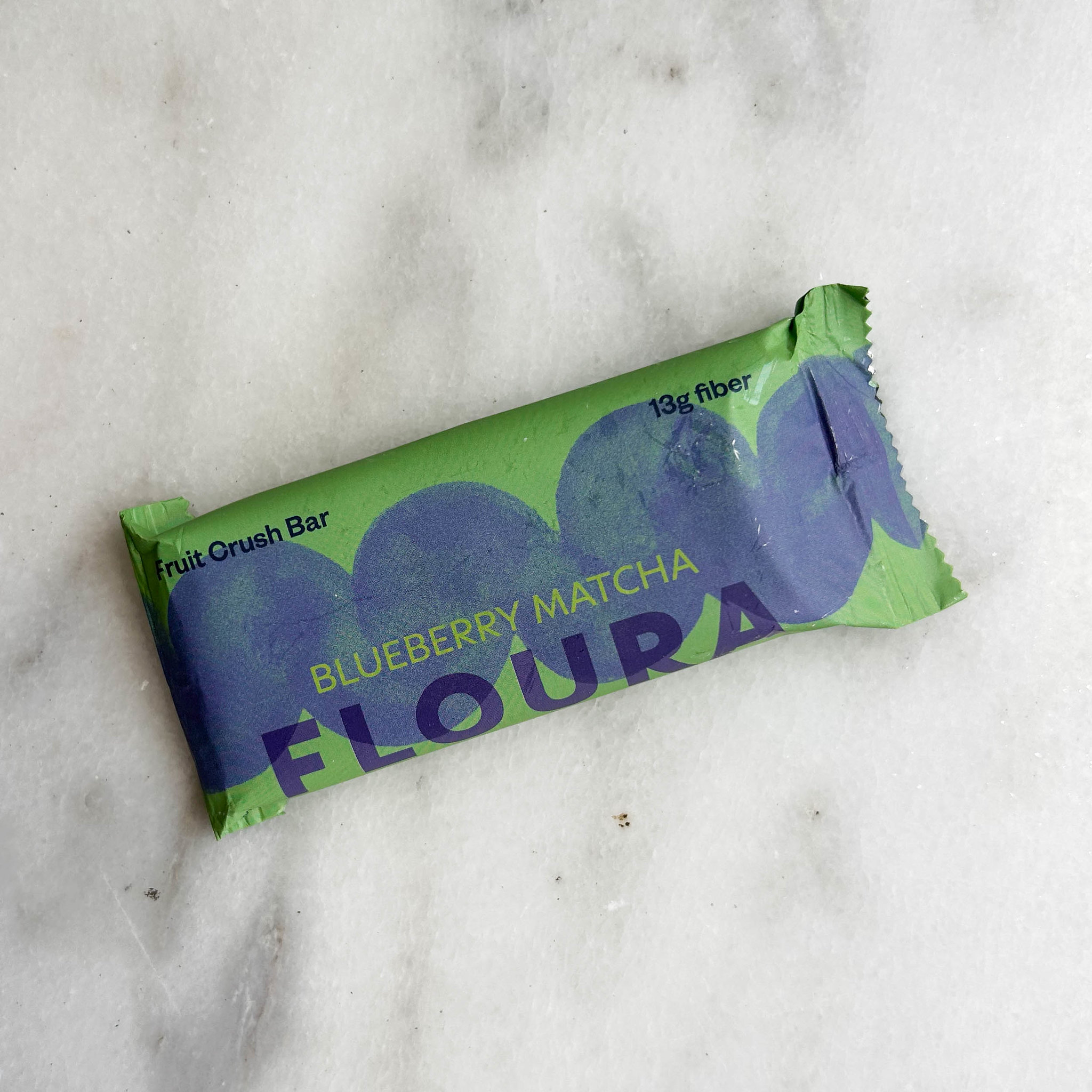Picture of Floura blueberry matcha bar 