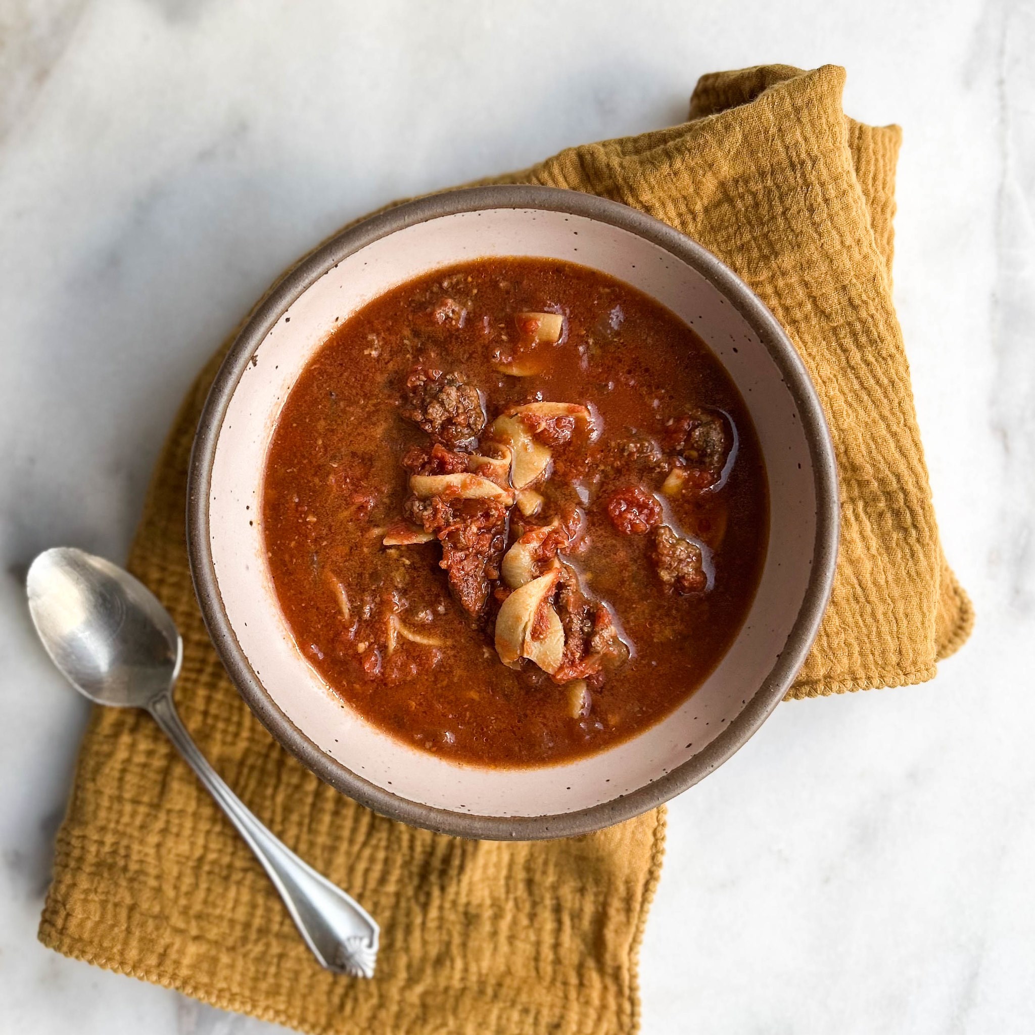 Picture of Souper Jenny beef lasagna soup