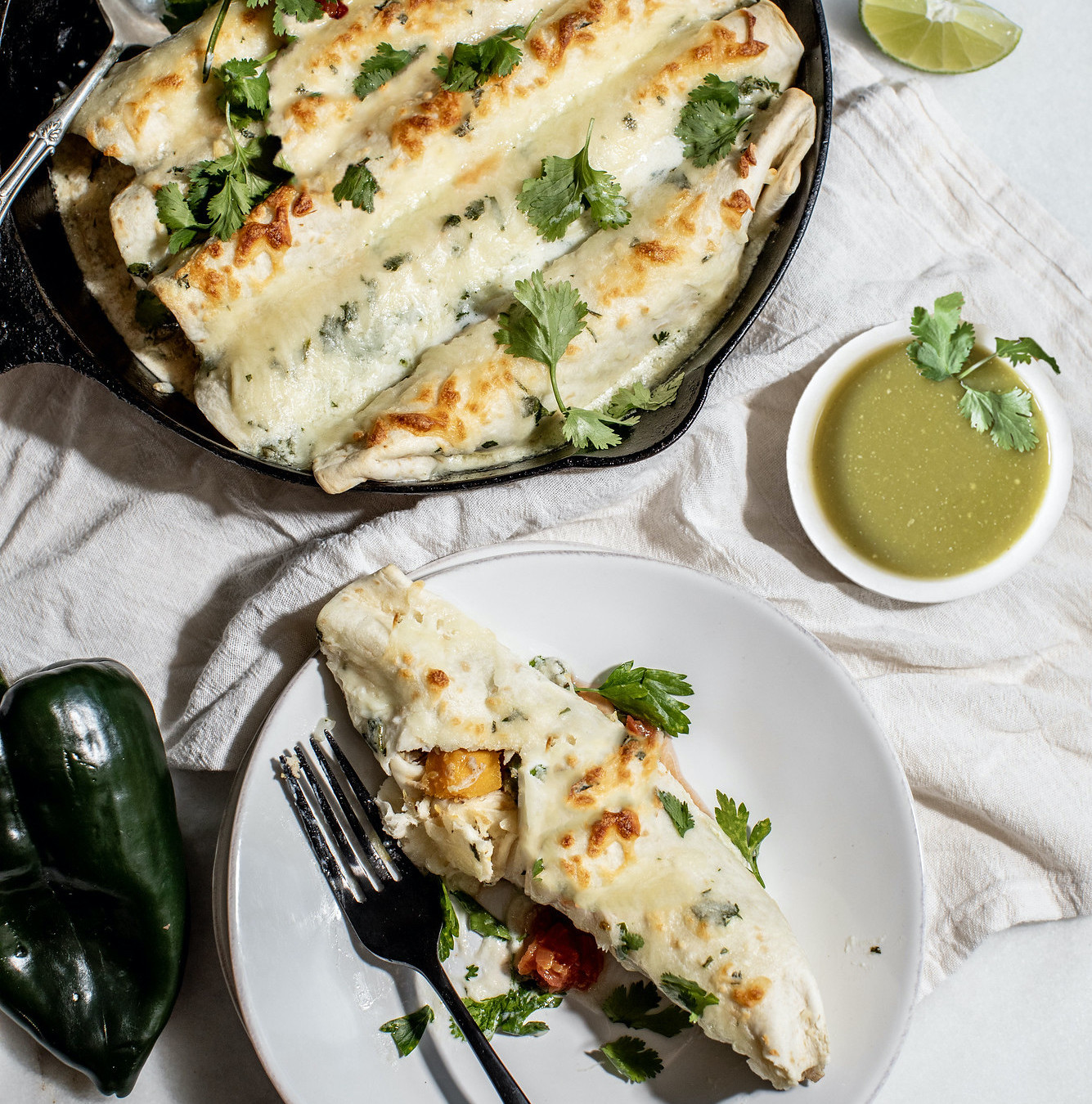 Picture of Chicken & Butternut Enchiladas