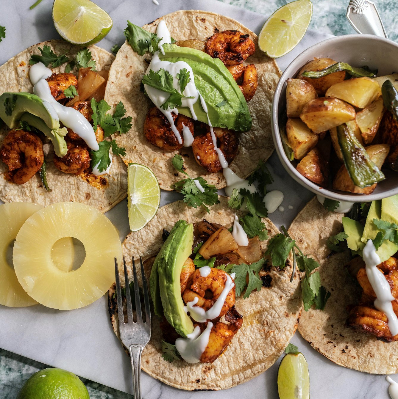 Picture of Shrimp Tacos Al Pastor