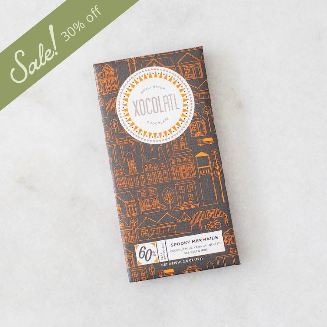 Picture of Xocolatl spooky mermaids Halloween chocolate bar