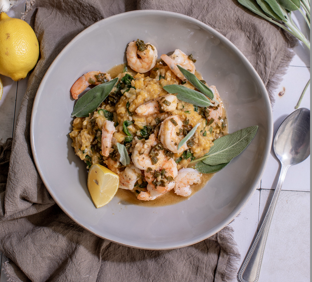 Picture of Garlic Butter Shrimp Risotto