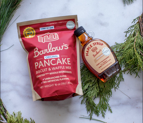 Picture of Barlow's pancake mix & syrup gift set