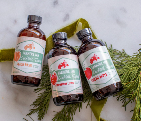 Picture of Farmers Jam cocktail syrup gift set