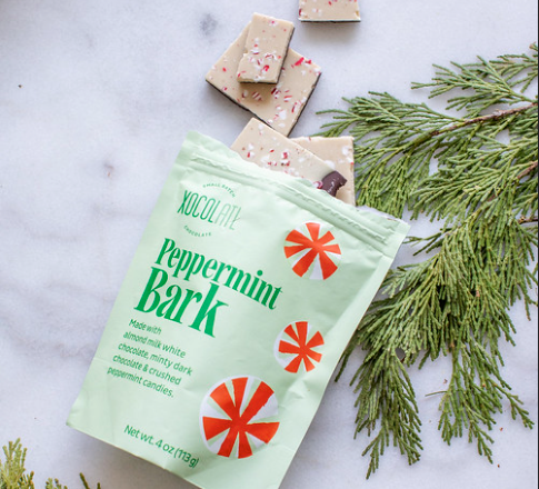 Picture of Xocolatl peppermint bark