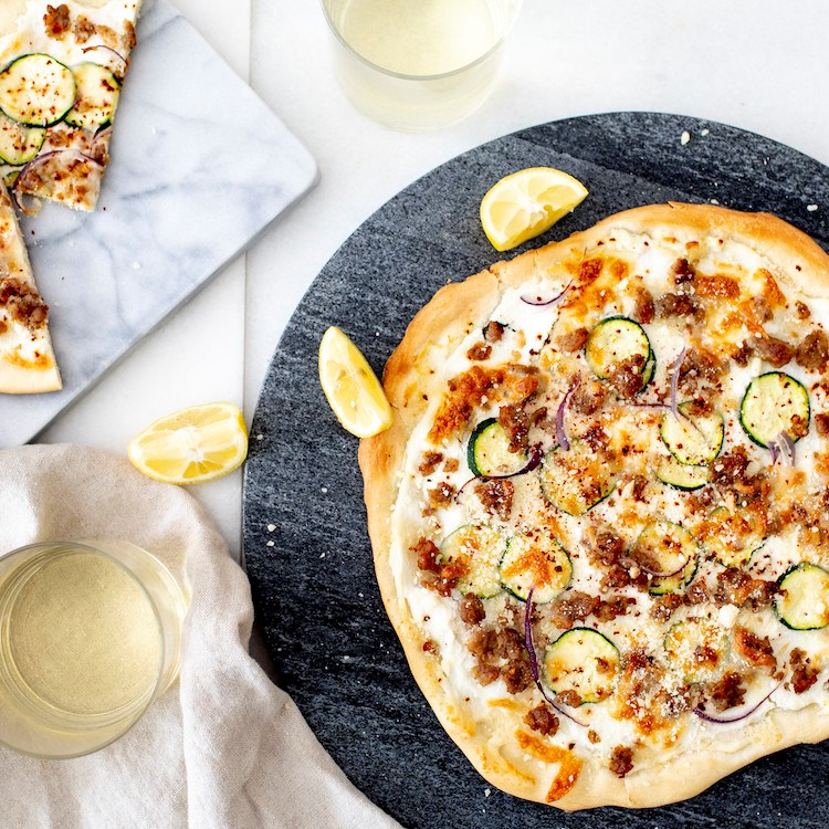Picture of Italian Sausage & Ricotta Pizza