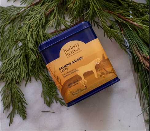 Picture of Herbs & Kettles calming golden latte