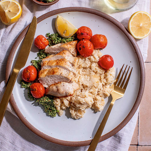 Picture of Pesto Chicken Cauli-Risotto