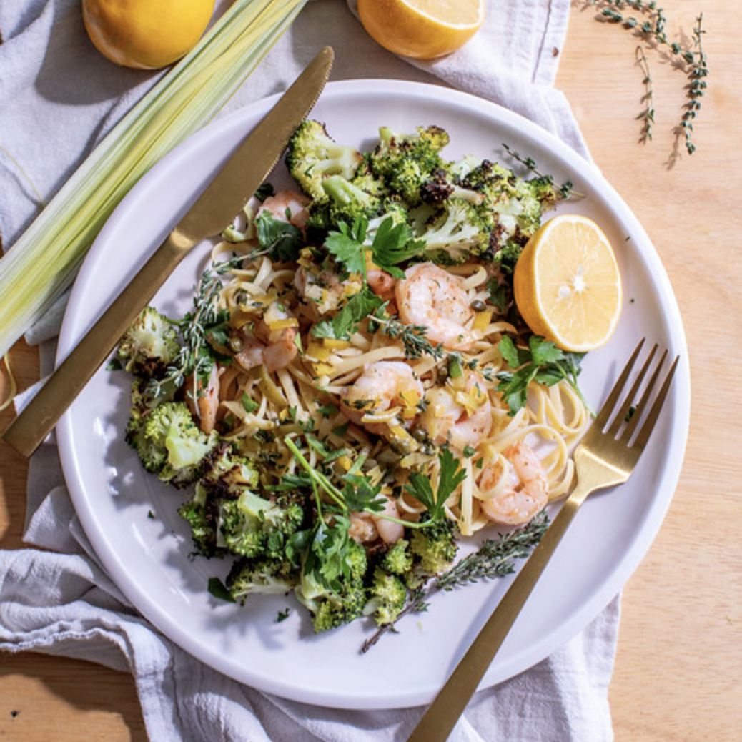 Picture of Meyer Lemon Shrimp Piccata