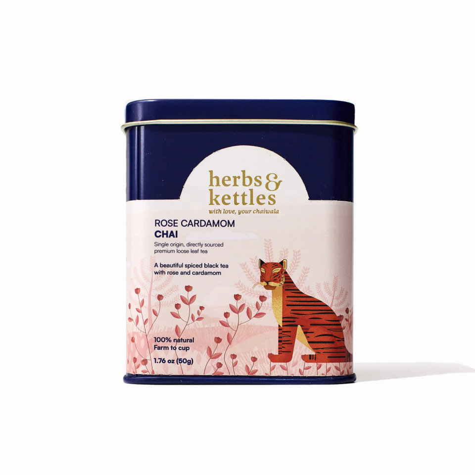 Picture of Herbs & Kettles rose cardamom chai