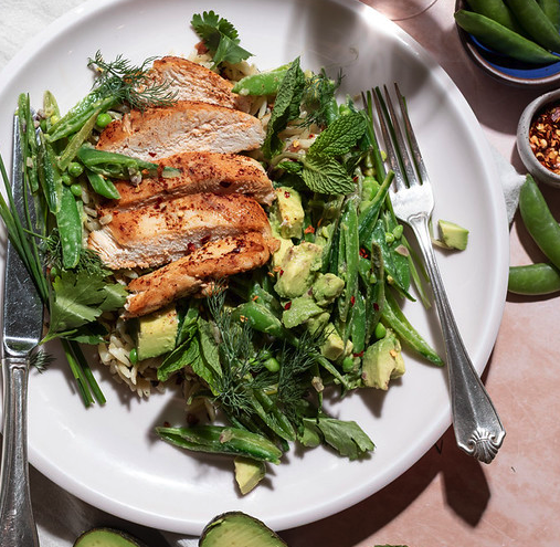 Picture of Chicken & Almond Herb Orzo