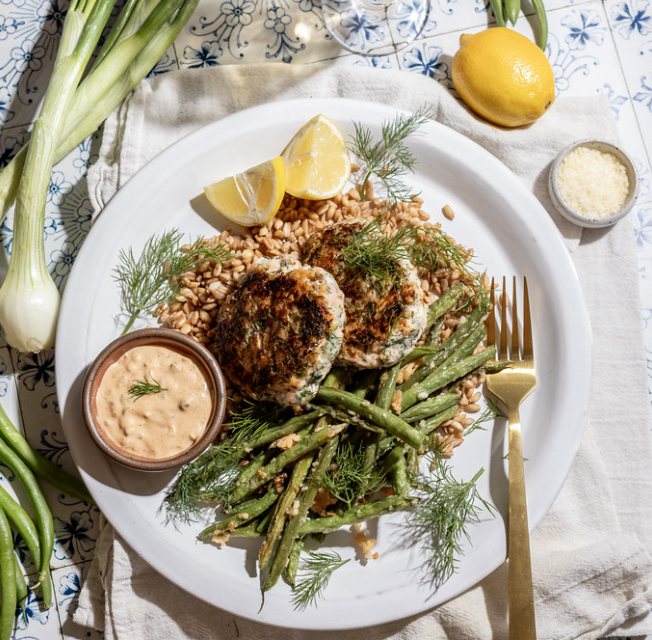 Picture of Salmon-Dill Croquettes 