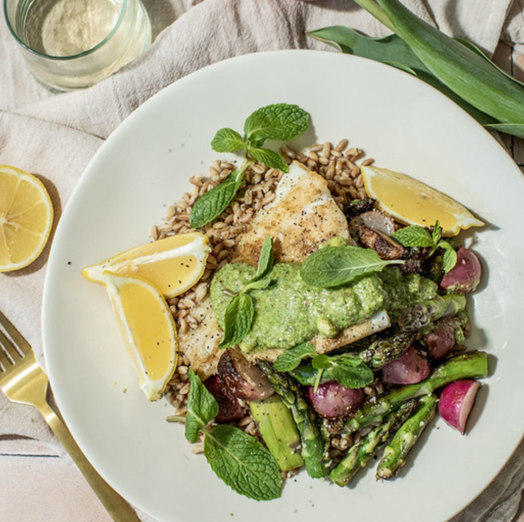 Picture of Pistachio Pesto & Seared Paneer