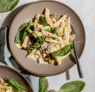 Picture of Chicken Sausage & Basil Penne