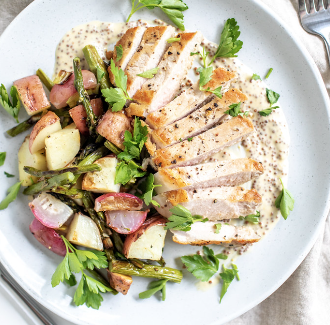Picture of Mustard Cream Pork Chops