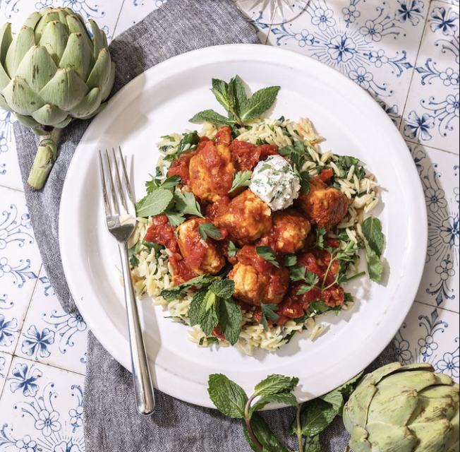 Picture of Harissa Chicken Meatballs