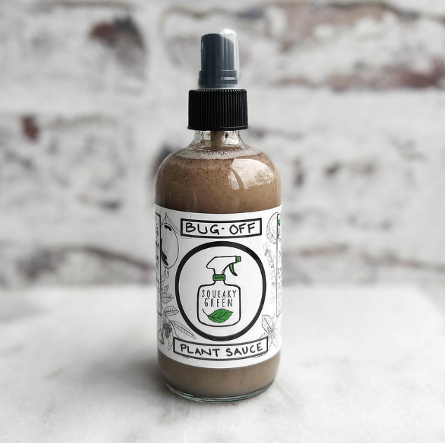 Picture of Squeaky Green bug-off plant sauce 