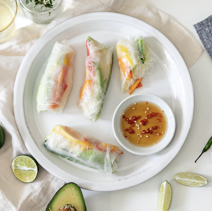 Picture of Avocado Spring Rolls