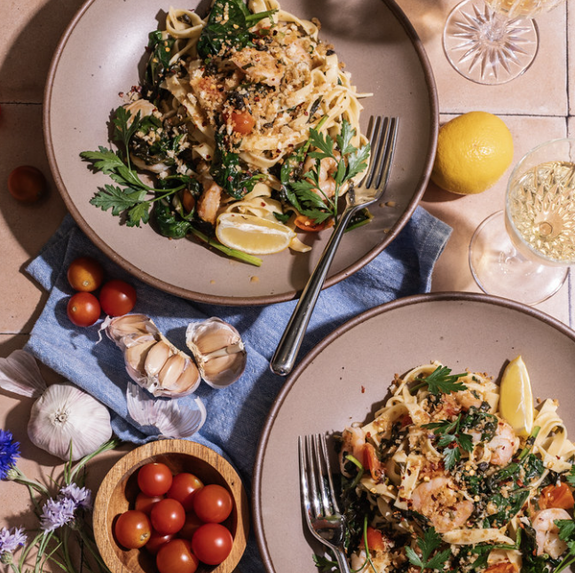 Picture of Shrimp Scampi & Linguine 