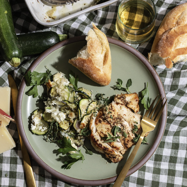 Picture of Chicken & Zucchini Gratin 