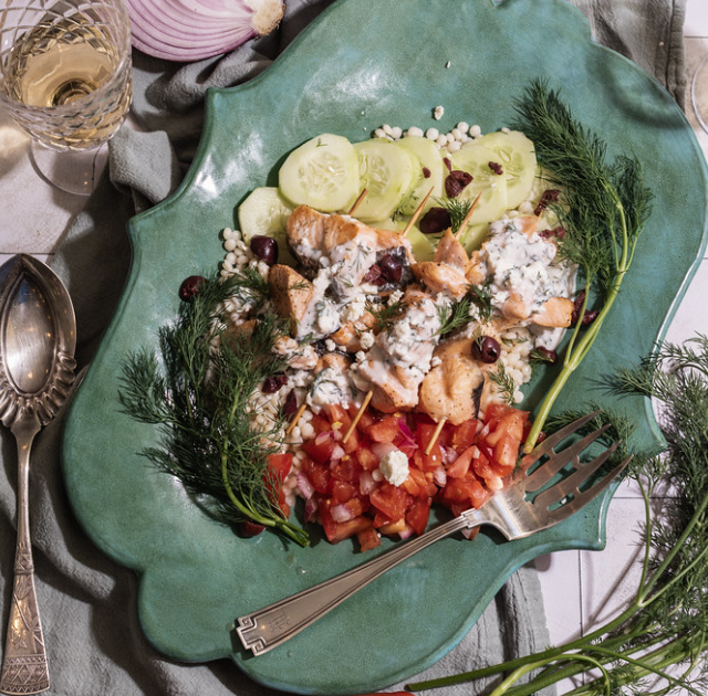 Picture of Mediterranean Salmon Skewers