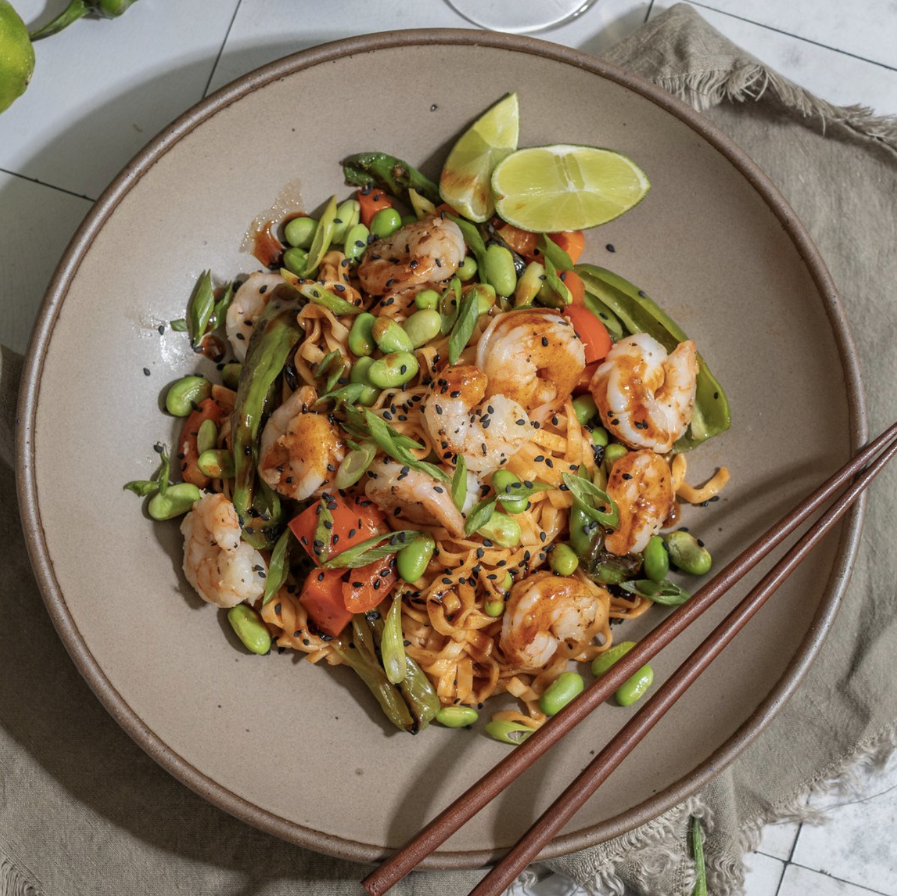 Picture of Shrimp & Gochujang Noodles