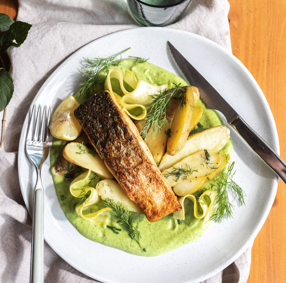 Picture of THE CHASTAIN'S Pan-Seared Salmon