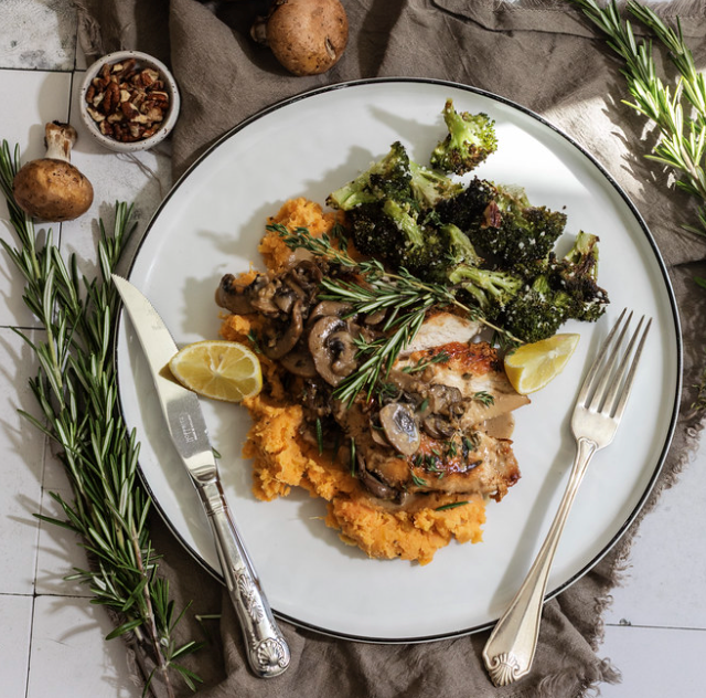 Picture of Mushroom Cream Chicken