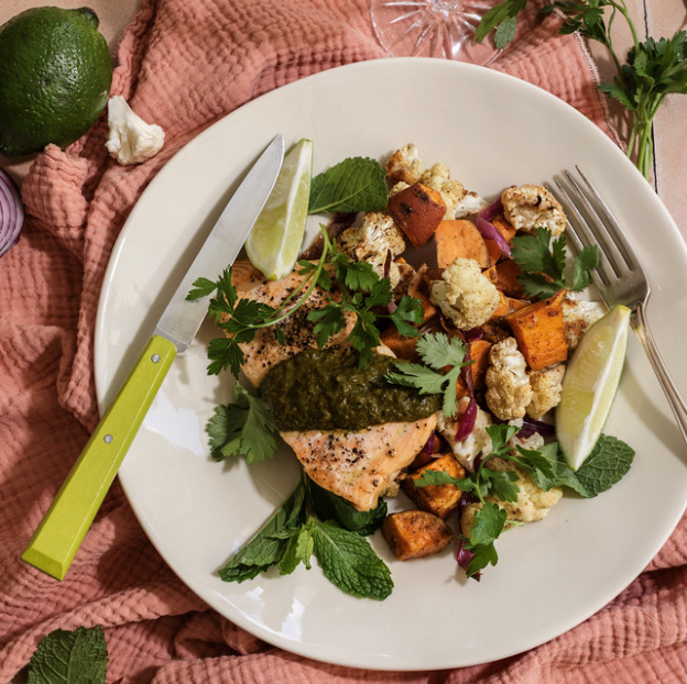 Picture of Salmon & Herb Chermoula