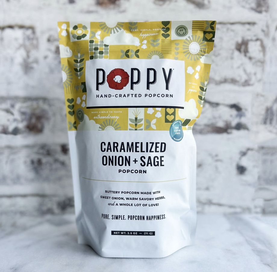 Picture of Poppy Caramelized Onion & Sage Popcorn 