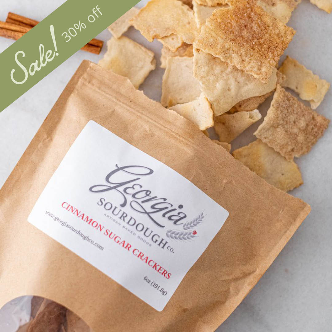 Picture of GA Sourdough Co. Cinnamon Sugar Crackers