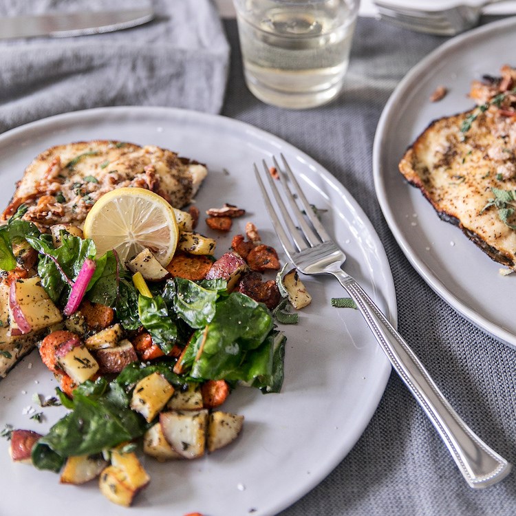 Picture of Pecan-Brown Butter Trout