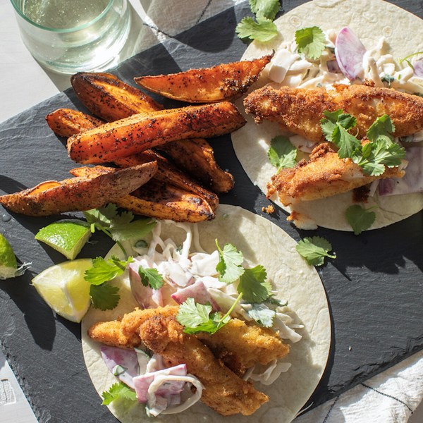 Picture of Ancho-Lime Fish Tacos