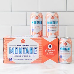 Picture of Montane grapefruit-peach sparkling water